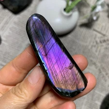 69g    Natural Purple Light Labrador Quartz Crystal Stone Specimens