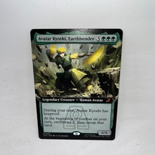 Avatar Kyoshi Earthbender Extended Art Avatar Last Airbender Magic The Gathering
