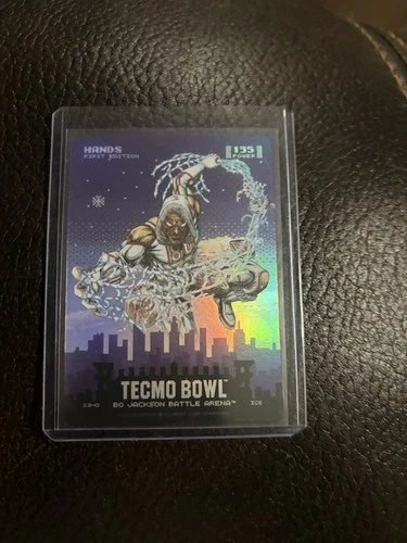 Bo Jackson Battle Arena Tecmo Bowl JERRY RICE HANDS Ice SKYLINE SP