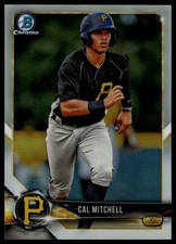 2018 Bowman Draft #BDC-45 Cal Mitchell Chrome Refractors