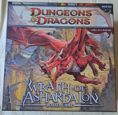 Dungeons & Dragons Brettspiel Wrath of Ashardalon Open Box Sealed Inhalt 2010