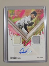2021 Panini Diamond Kings - Dk Material Signatures Deivi Garcia #DKMS-DG   RC)