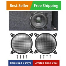 10" Speaker Grill Cover: Car Audio Speaker Grill Cover, Subwoofer Metal Mesh-...