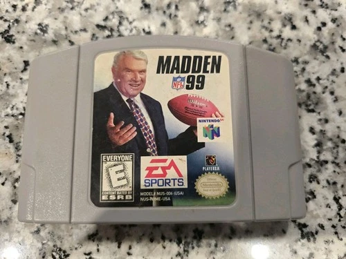 EA SPORTS Madden Football 64 Multiplayer Sports Game Cartridge for Nintendo 64