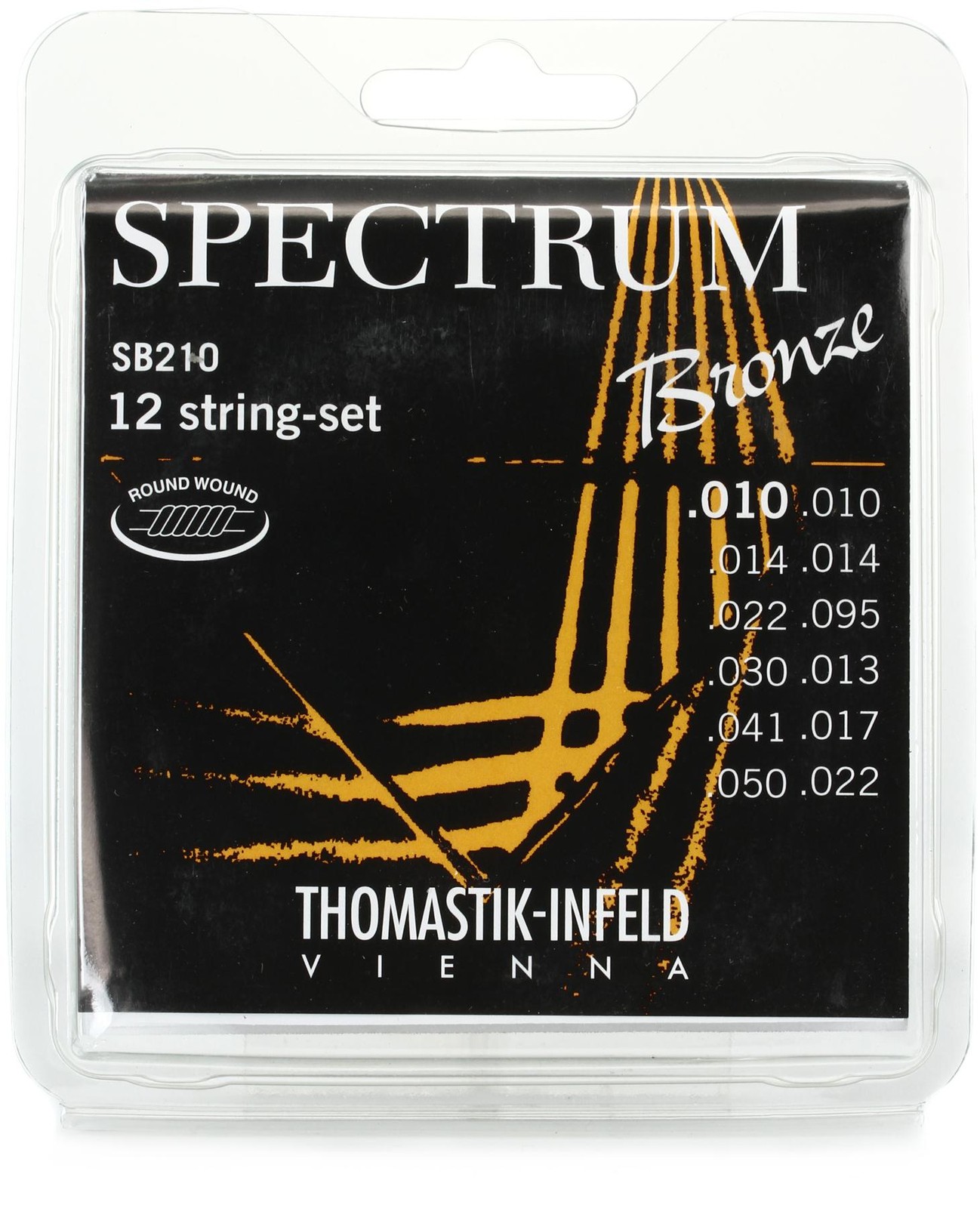 Струны для акустической гитары Thomastik-Infeld Spectrum Bronze - 12-струнные средние