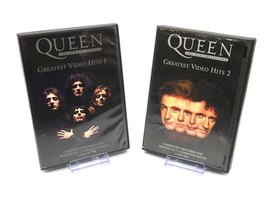 Queen - Greatest Video Hits 1 And 2 Bundle Lot (DVD Boxset) The DVD Collection