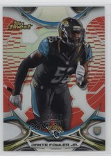 2015 Topps Finest Red Refractor 43/99 Dante Fowler Jr #128 0o9