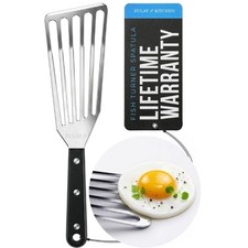 12.4 Stainless Steel Fish Turner   Slotted, H...