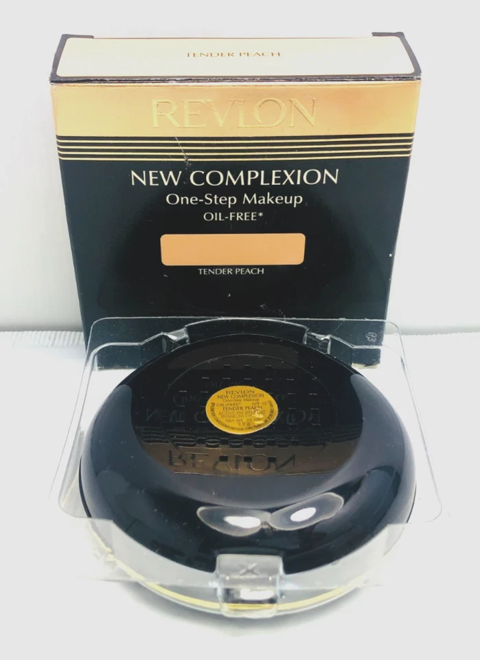 New REVLON New Complexion One-Step Makeup -TENDER PEACH ** ORIGINAL FORMULA - Image 3 of 4