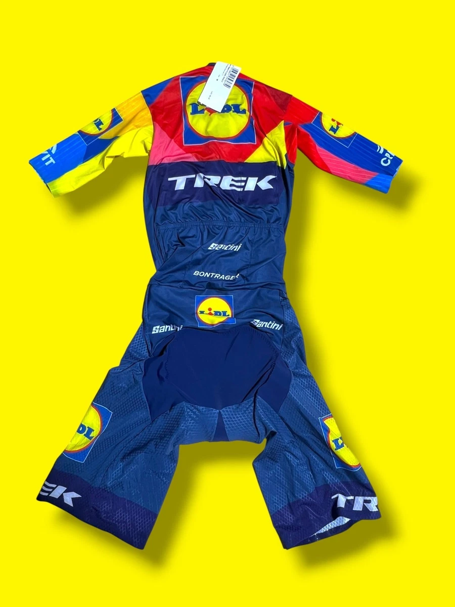 Traje de Carrera Santini Lidl Trek Aero Skinsuit Pequeño S Edición Equipo Nuevo Con Etiquetas