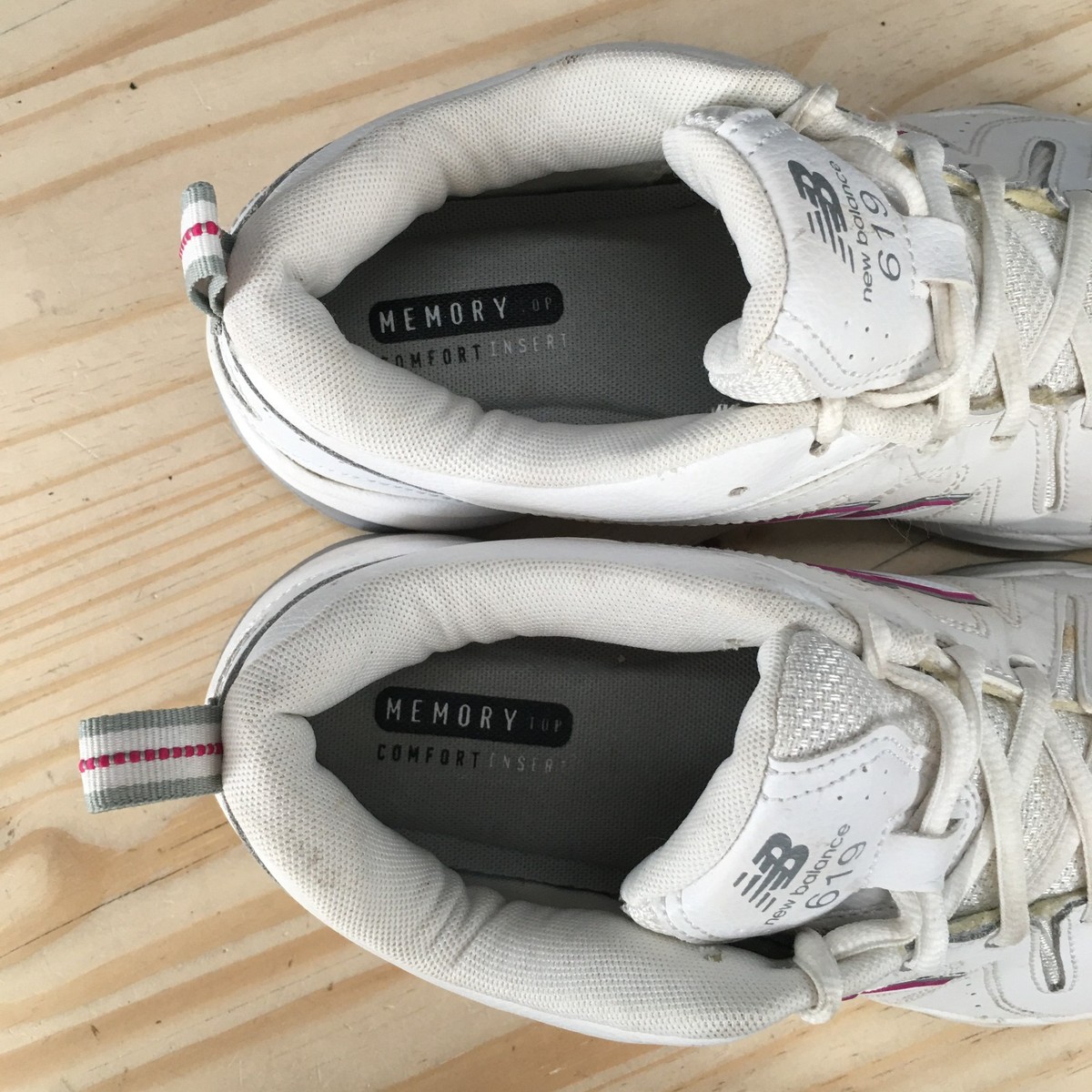Size 8.5 - New Balance 619 White Pink W for sale online | eBay