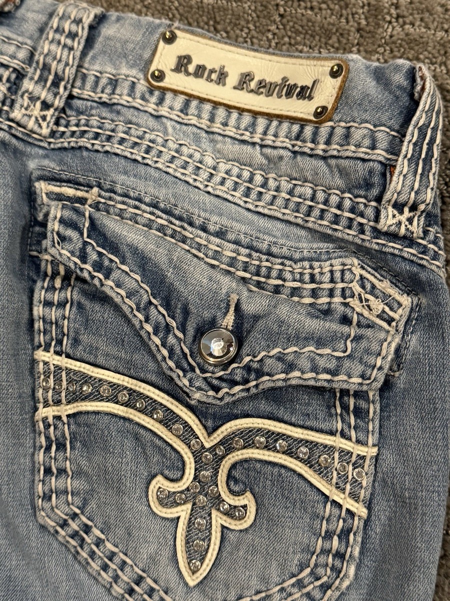 Rock Revival Scarlett 32 Easy Crop (E1)