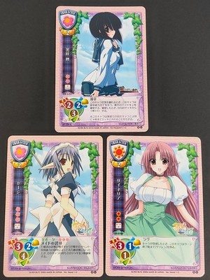 Lycee TCG Card Tick Tack! Koyomi Sage Cineraria Rare Anime