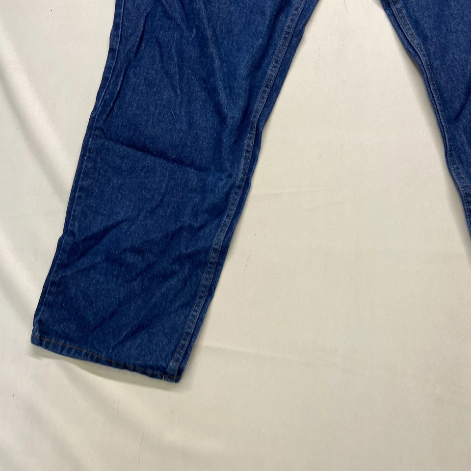 Property Of Aramark WearGuard Jeans Mens 42x32 Blue Denim Cotton High Rise - Image 3 of 4
