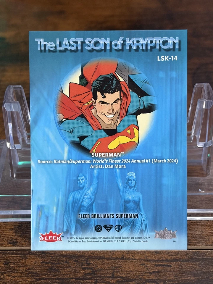 Superman The Last Son of Krypton Superman LSK-14 1:2880 pull rate - Image 3 of 4