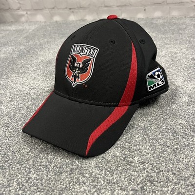 DC UNITED Hat MLS Black Adidas S/M Cap Logo Major League Soccer DMV