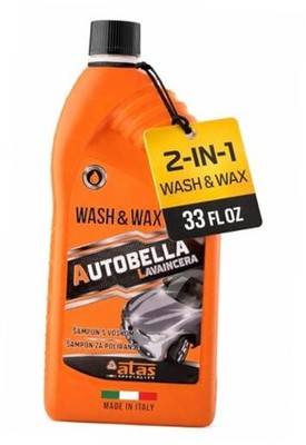 Made in Italy Car Wash and Wax   Professional pH Neutral Car Soap, High 
