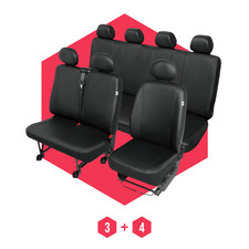 Sitzbezüge für Peugeot Boxer II (06-14) 7 Sitze SET Autositzbezüge Schonbezüge