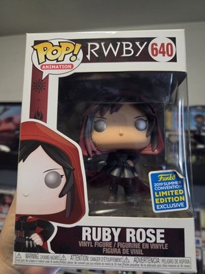 Funko Pop Ruby Rose #640 RWBY 2019 Summer Convention Limited Edition