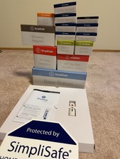 SimpliSafe SSCS2 Wireless Complete Alarm System w/ Base, Keypad, Sensors, 105dB