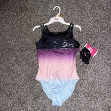 NWT Justice Dance Gymnastics leotard Girls size Large 12/14