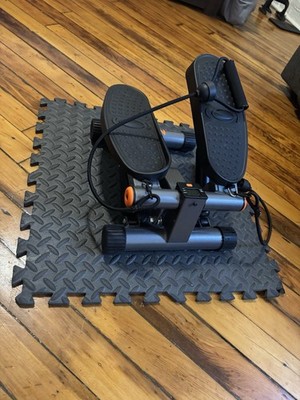 Niceday Mini Stepper with Resistance Bands   Compact Home Exercise Machine