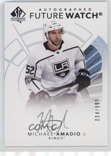 2017 SP Authentic Future Watch Inscriptions 34/999 Michael Amadio #157 Auto m0p