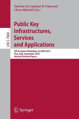 De Capitani di Vimer - Public Key Infrastructures Services and Applic - X555z