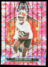 2024 Panini Mosaic #394 Jamari Thrash Mosaic Camo Pink