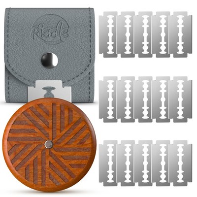 Bread Lame Slashing Tool, Dough Scoring Knife with 15 Razor Blades Brown
