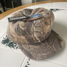 Vintage Whitewater Outdoors Camo Goretex Hat Trapper Hunting USA Made NWT Cap L