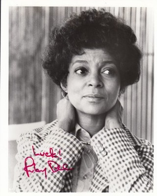 Ruby Dee 20x25 cm Signiertes Foto | Autogramm / Autograph [EW]
