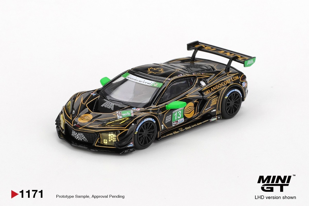 Mini GT 1:64 Chevrolet Corvette Z06 GT3.R #13 AWA 2025 IMSA