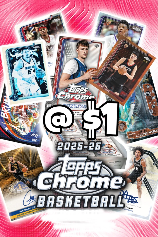 TOPPS CHROME IN THE AFTERNOON W/ NICO!