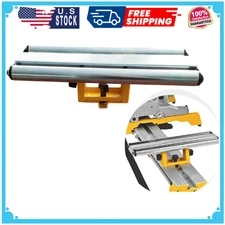 Deawater Miter Saw Stand Wide Roller Support Attachment for DEWALT DW7027