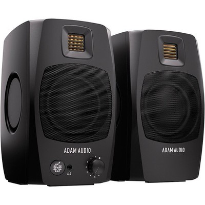 ADAM Audio D3V 3'' Active Studio Monitors, Black (Pair)