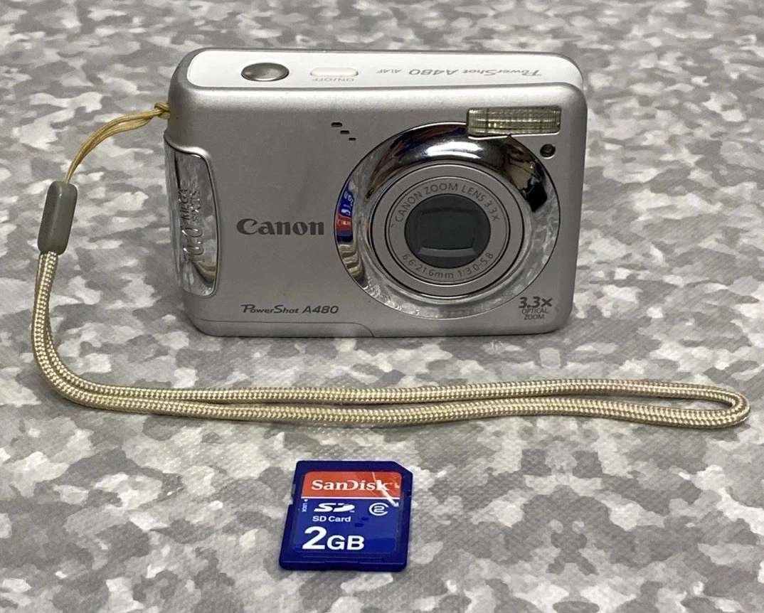 Canon PowerShot A480 Digital Cameras for sale | eBay