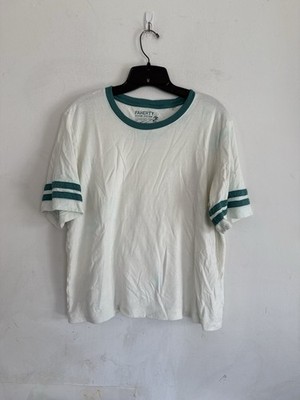Faherty Womens Cloud Varsity T Shirt, Pima Cotton, Modal, Size Large