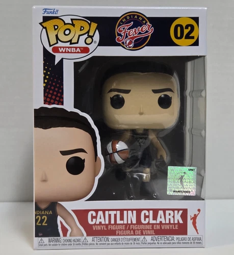 CAITLIN CLARK - Indiana Fever - Funko POP! WNBA #02 Collectible Vinyl Figure NEW
