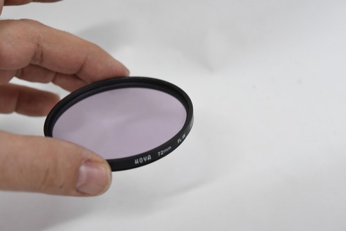 Hoya 72mm FL-W Fluorescent Camera Lens Glass Filter - Vintage Japan - Picture 2 of 7