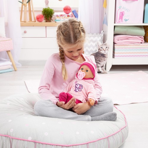 Bayer Design Puppe First Words Baby 38 cm pink rosa - Bild 6 von 6