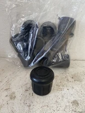 Lot Of 10 1-1/4" Heavy Duty Rubber Foot, Walking / Hiking Stick, Staff, Etc Tip