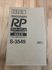2 Riso Brand S-3549 Master Rolls