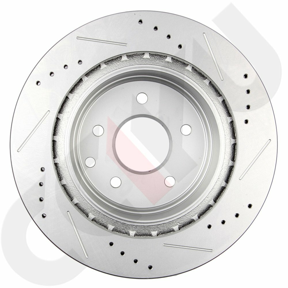 Rear Drilled Slotted Brake Rotors Fits Infiniti G37X EX35 G25 G35 G37