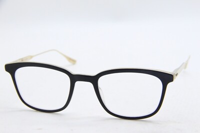 NEW DITA DTX114-49-01 FLOREN BLACK GOLD AUTHENTIC EYEGLASSES 49-21