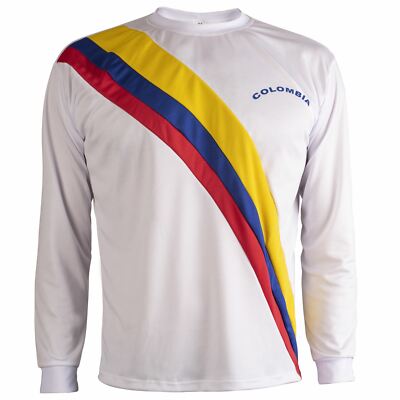 colombia football shirt retro