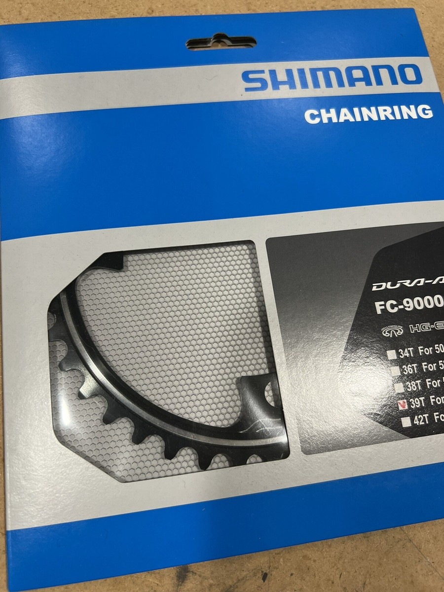 Shimano Dura Ace Chainring FC-9000 39T For 53-39T | eBay