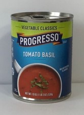4 CANS Progresso Tomato Basil Soup 19 oz Can FREE SHIPPING 