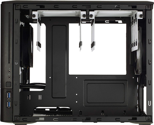Node 804 - Black - Cube Compact Computer Case - Matx - High Airflow - Modular In - Picture 10 of 11