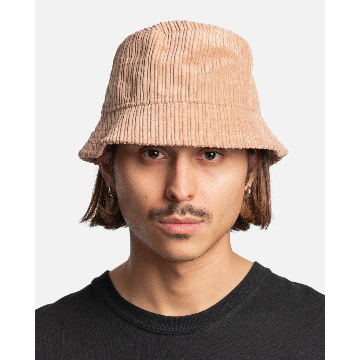 Isabel Marant Y2K Boho Haley Corduroy Bucket Hat Chestnut  display picture 2